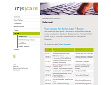 Tablet Screenshot of itscare-karriere.de